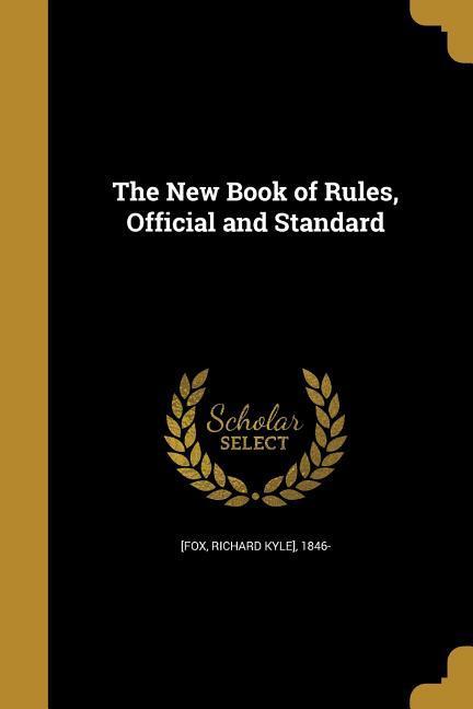 NEW BK OF RULES OFF & STANDARD