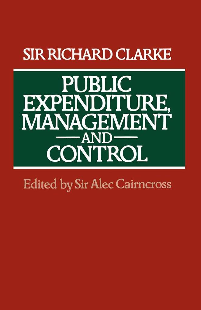 Public Expenditure Management and Control