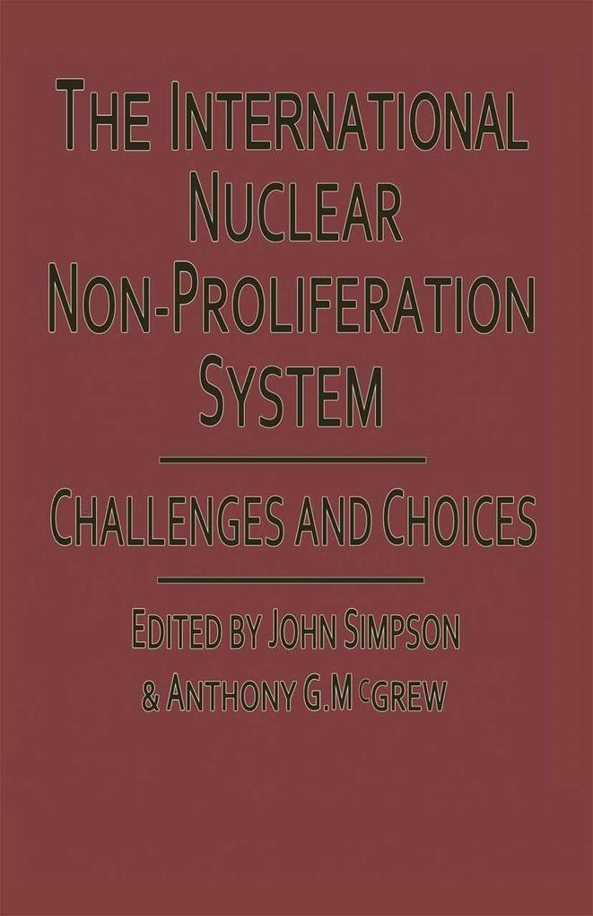 International Nuclear Nonproliferation System