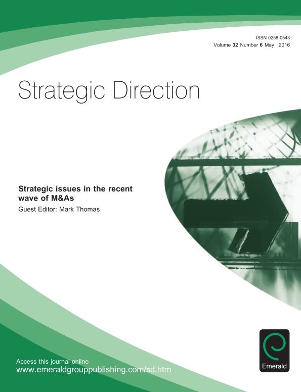Strategic Issues in the recent wave of M&As