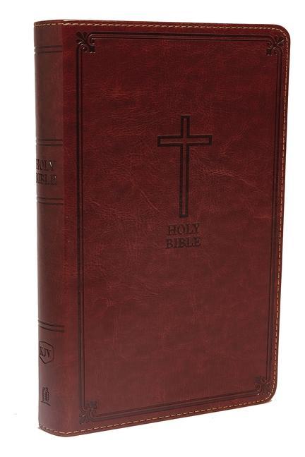 KJV Deluxe Gift Bible Imitation Leather Red Red Letter Edition