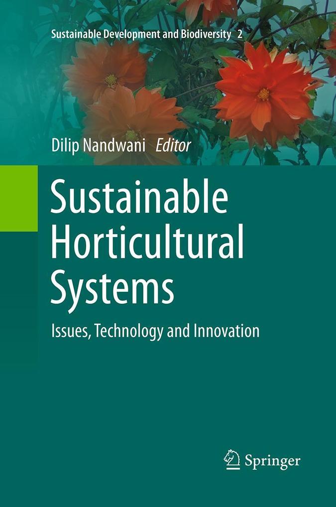 Sustainable Horticultural Systems
