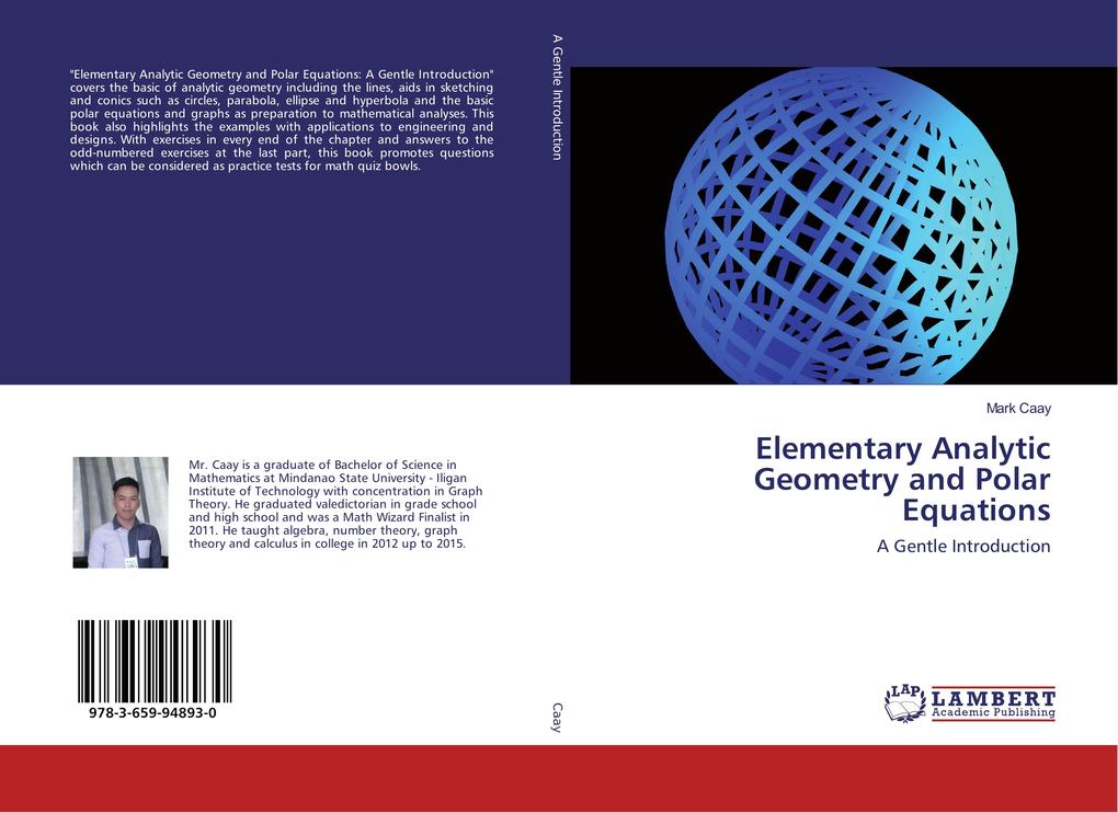 Elementary Analytic Geometry and Polar Equations