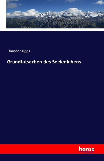 Grundtatsachen des Seelenlebens