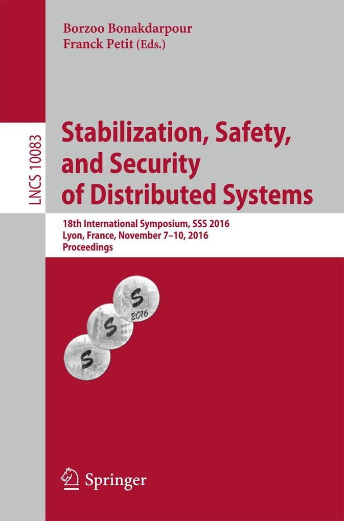 Stabilization Safety and Security of Distributed Systems