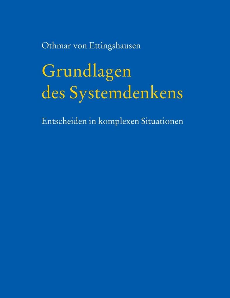 Grundlagen des Systemdenkens