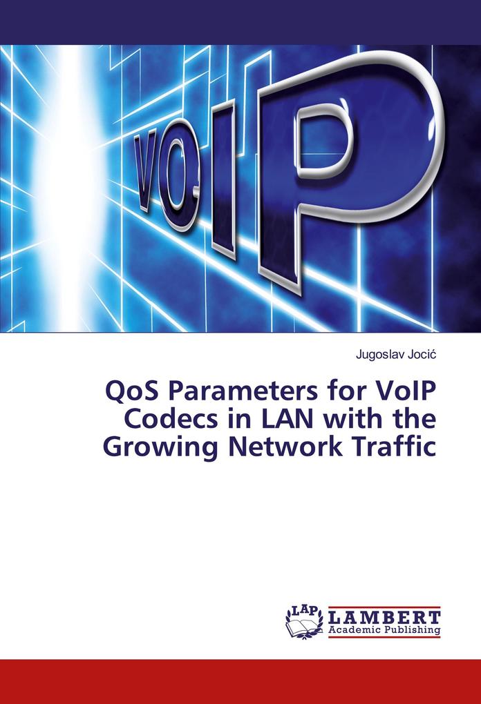 QoS Parameters for VoIP Codecs in LAN with the Growing Network Traffic
