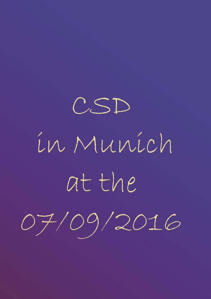 CSD in Munich at the 09.07.2016