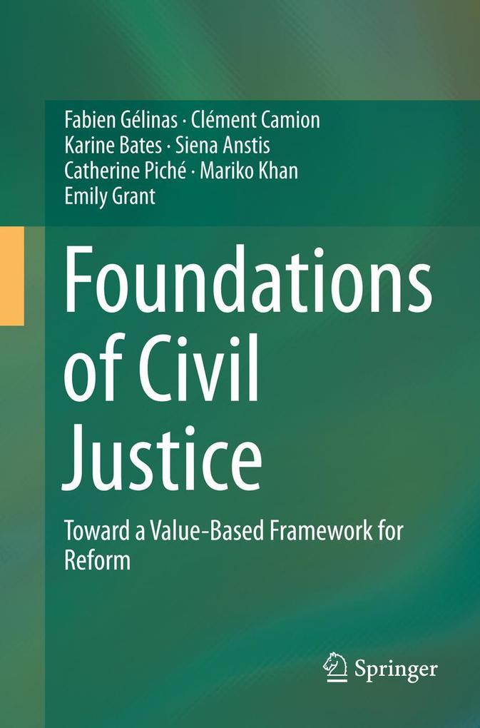 Foundations of Civil Justice