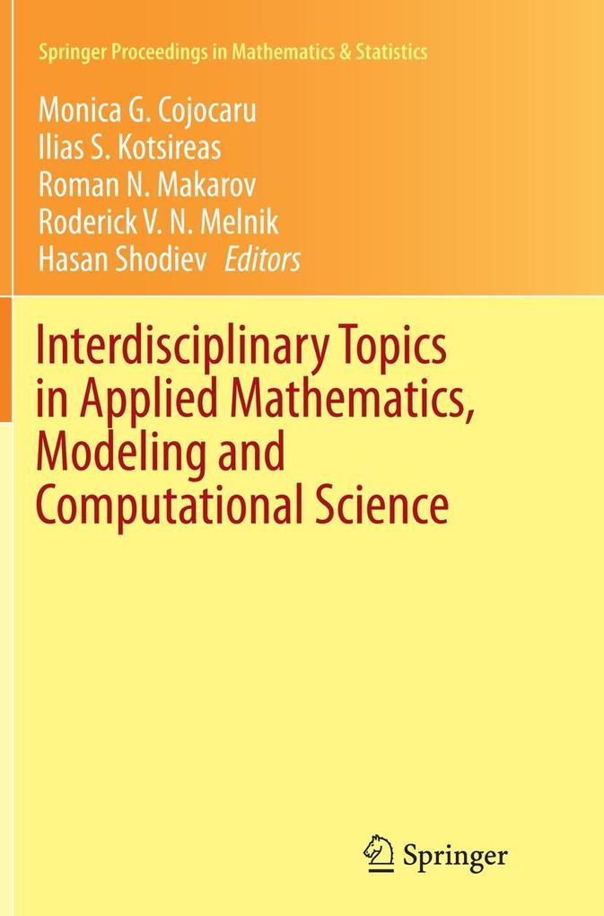 Interdisciplinary Topics in Applied Mathematics Modeling and Computational Science