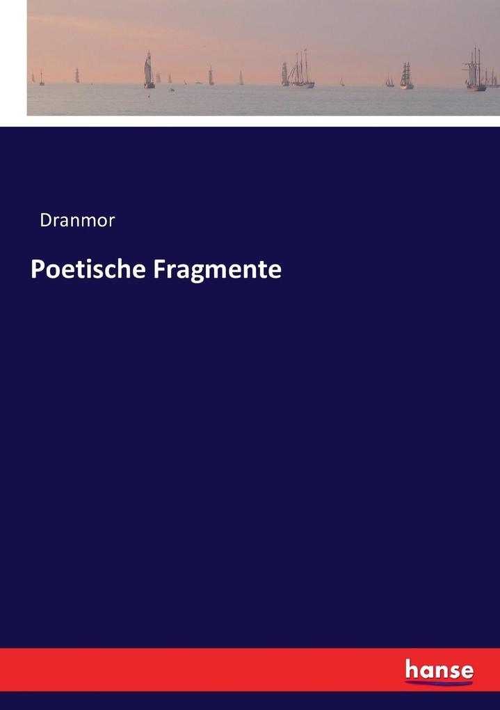 Image of Poetische Fragmente
