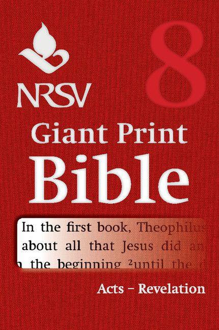 NRSV Giant Print Bible