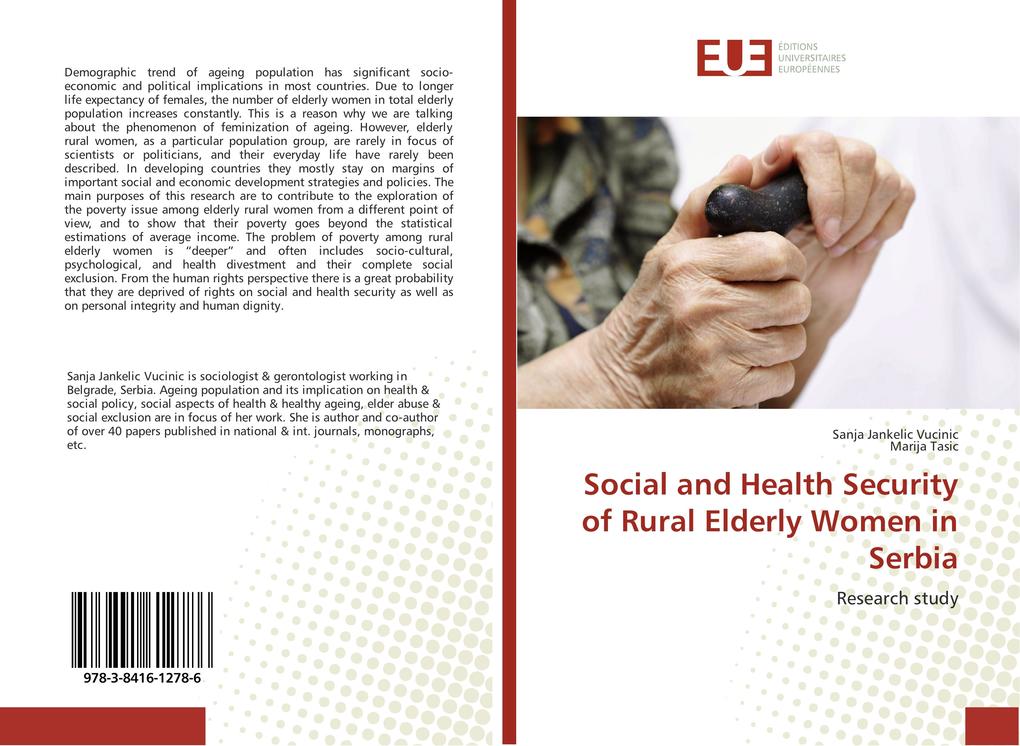 Social and Health Security of Rural Elderly Women in Serbia