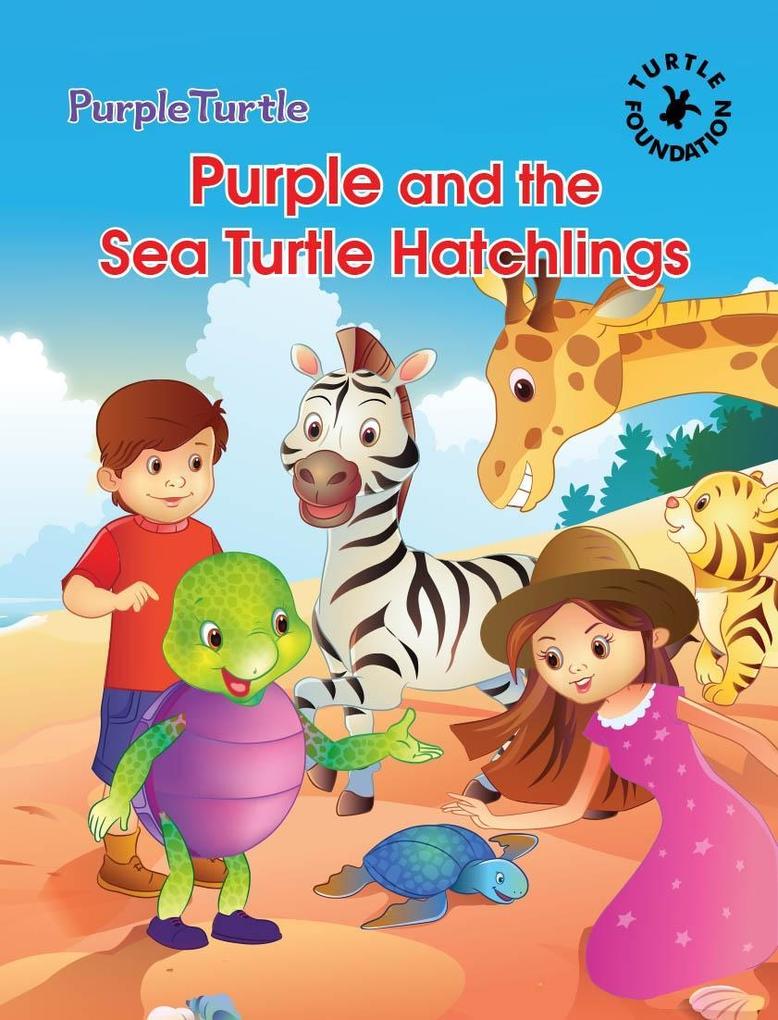 Purple Turtle - Purple and the Sea Turtle Hatchlings
