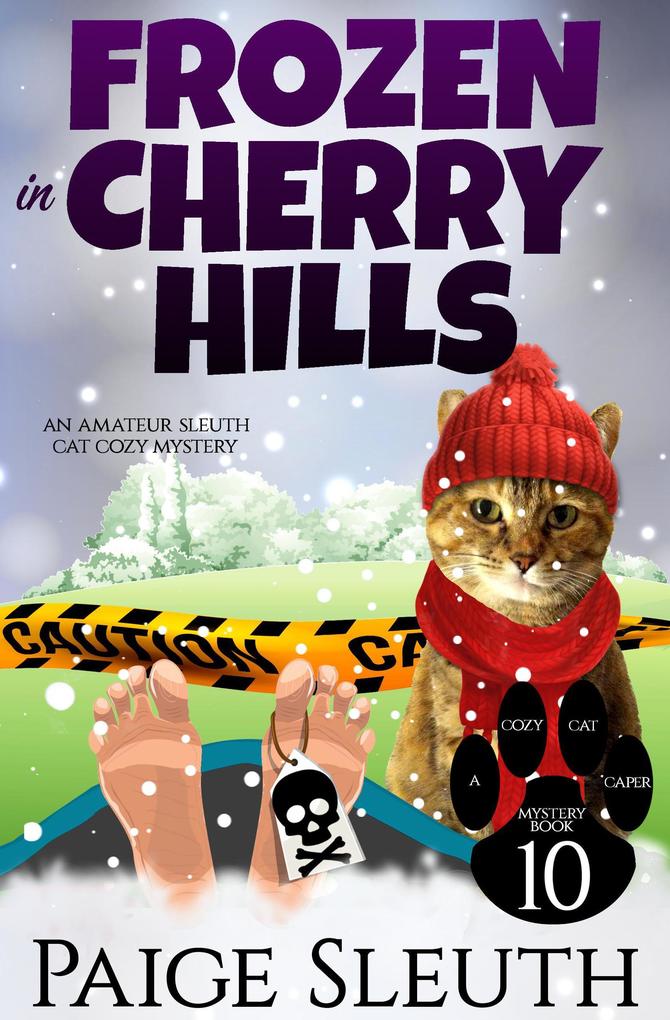 Frozen in Cherry Hills: An Amateur Sleuth Cat Cozy Mystery (Cozy Cat Caper Mystery #10)