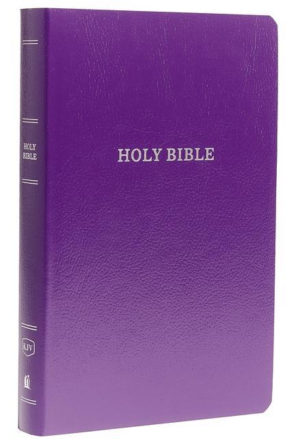 KJV Gift and Award Bible Imitation Leather Purple Red Letter Edition