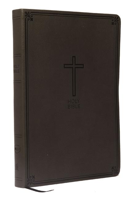 KJV Value Thinline Bible Compact Imitation Leather Black Red Letter Edition