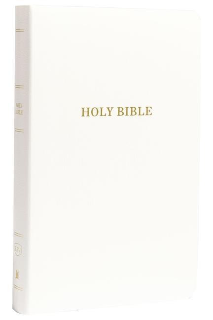 KJV Gift and Award Bible Imitation Leather White Red Letter Edition