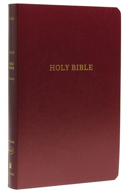 KJV Gift and Award Bible Imitation Leather Burgundy Red Letter Edition