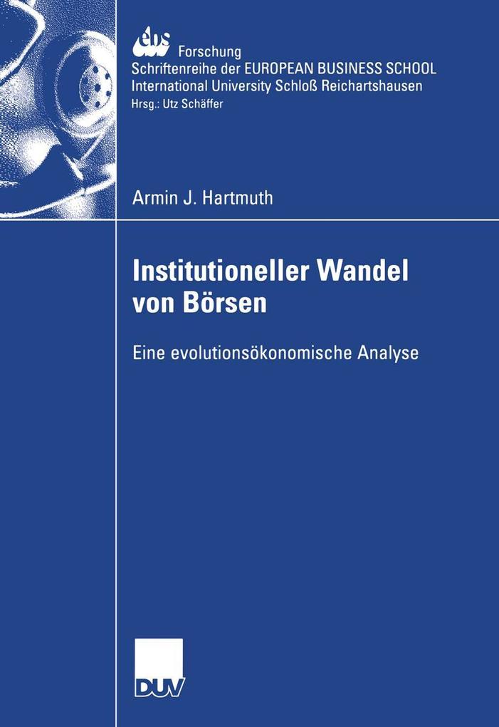Institutioneller Wandel von Börsen