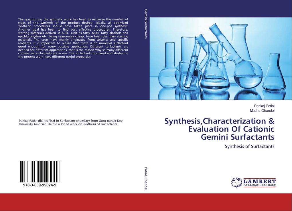 SynthesisCharacterization & Evaluation Of Cationic Gemini Surfactants