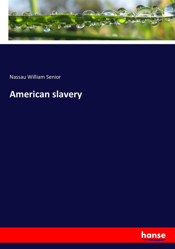 Image of American slavery