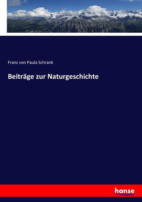 Image of Beiträge zur Naturgeschichte