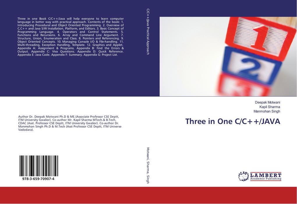 Three in One C/C++/JAVA