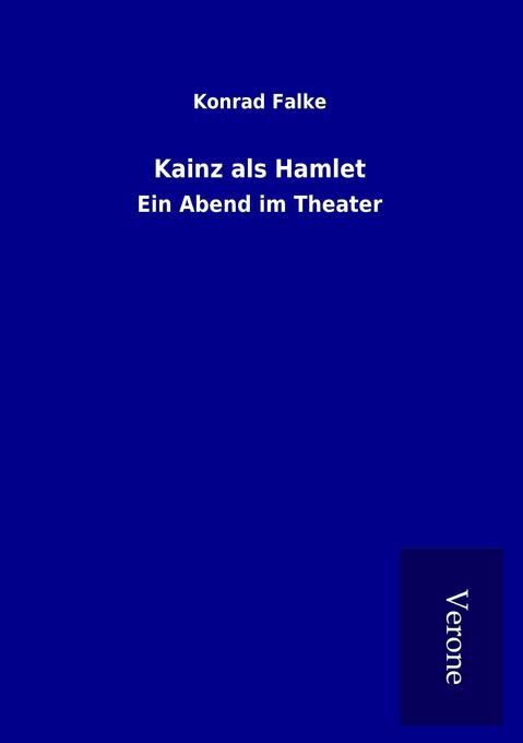 Kainz als Hamlet