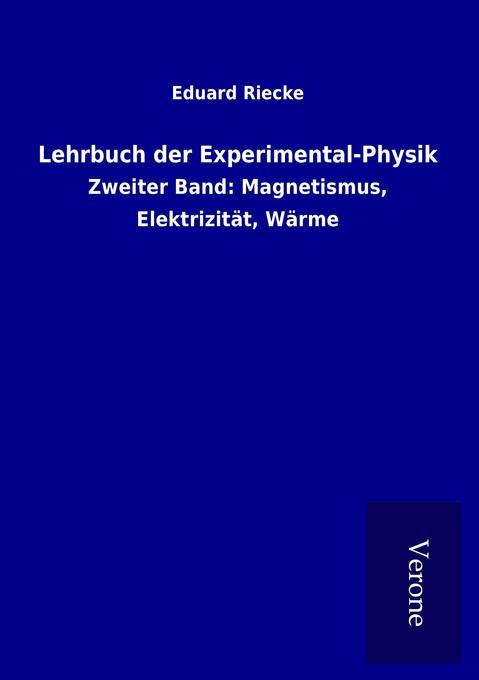Lehrbuch der Experimental-Physik