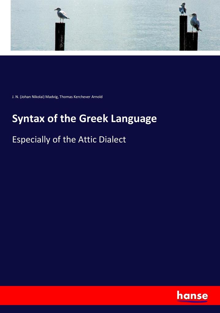 Syntax of the Greek Language