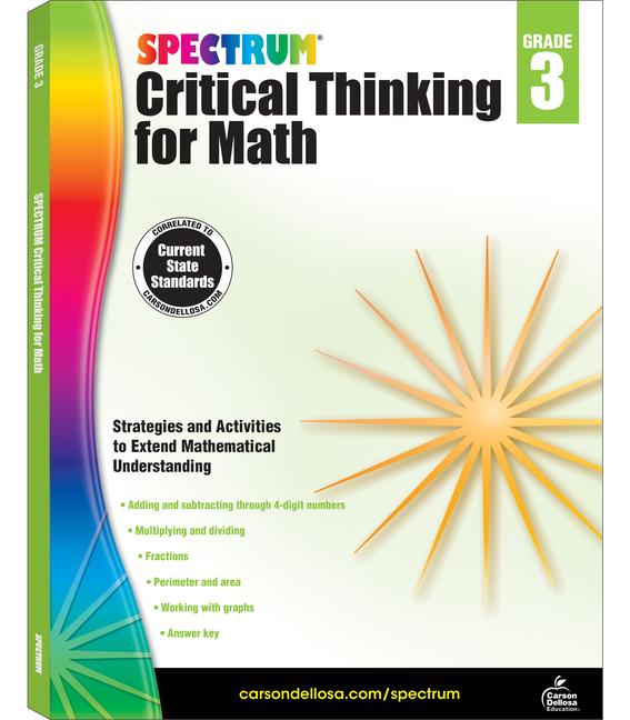 Spectrum Critical Thinking for Math Grade 3