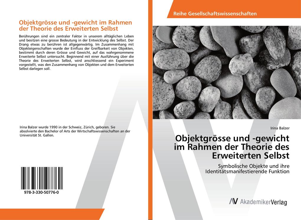 Objektgrösse und -gewicht im Rahmen der Theorie des Erweiterten Selbst