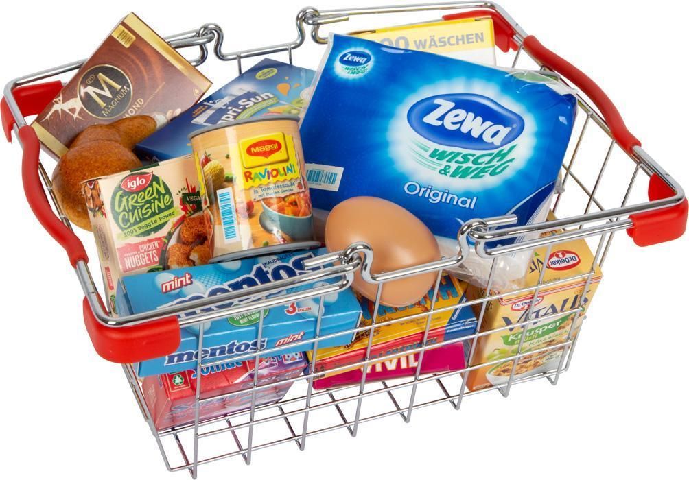 Small foot Shopping Basket Metal - Small foot Shopping Basket Metal,