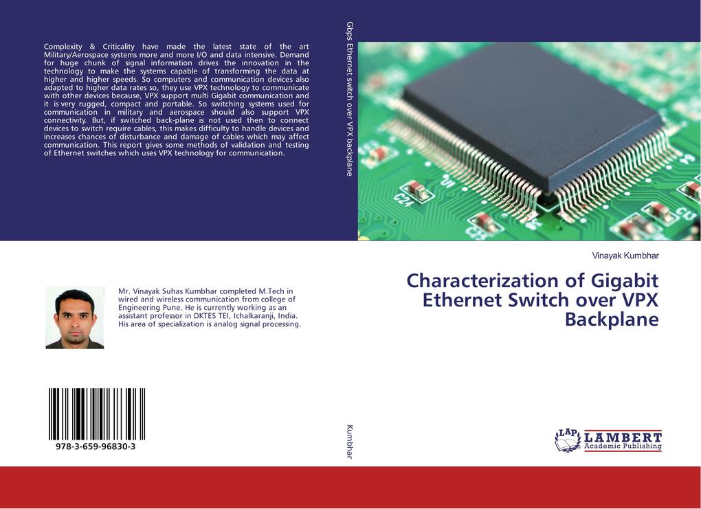 Characterization of Gigabit Ethernet Switch over VPX Backplane