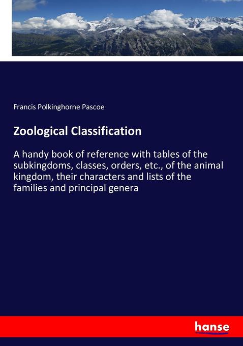 Zoological Classification
