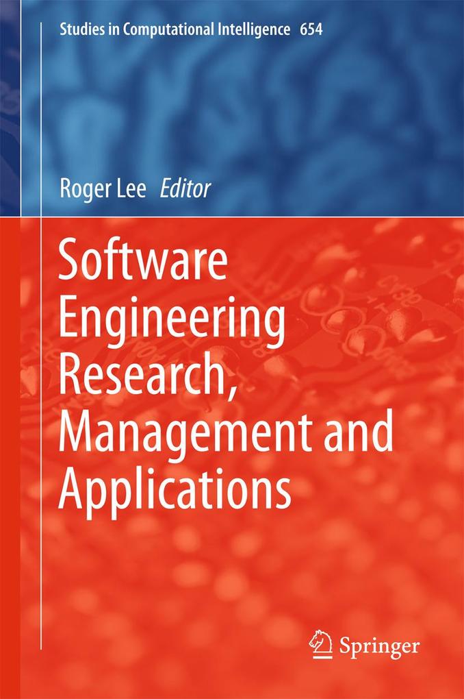 Software Engineering Research Management and Applications