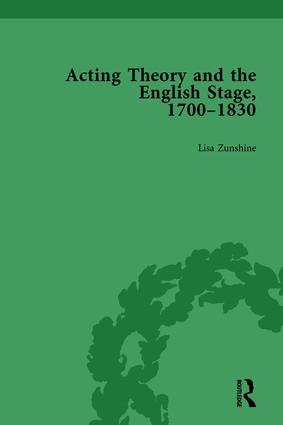 Acting Theory and the English Stage 1700-1830 Volume 1