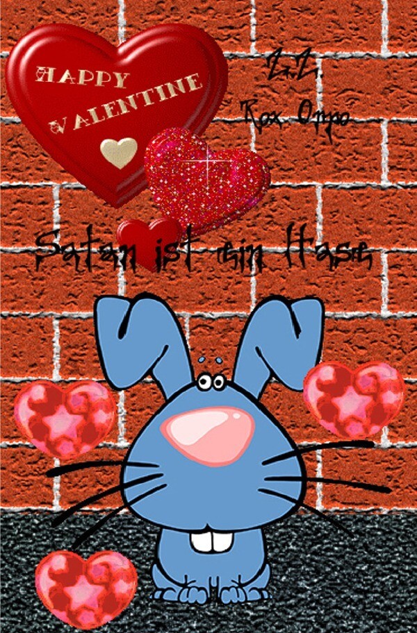 Image of Satan ist ein Hase / Satan ist ein Hase Happy Valentine