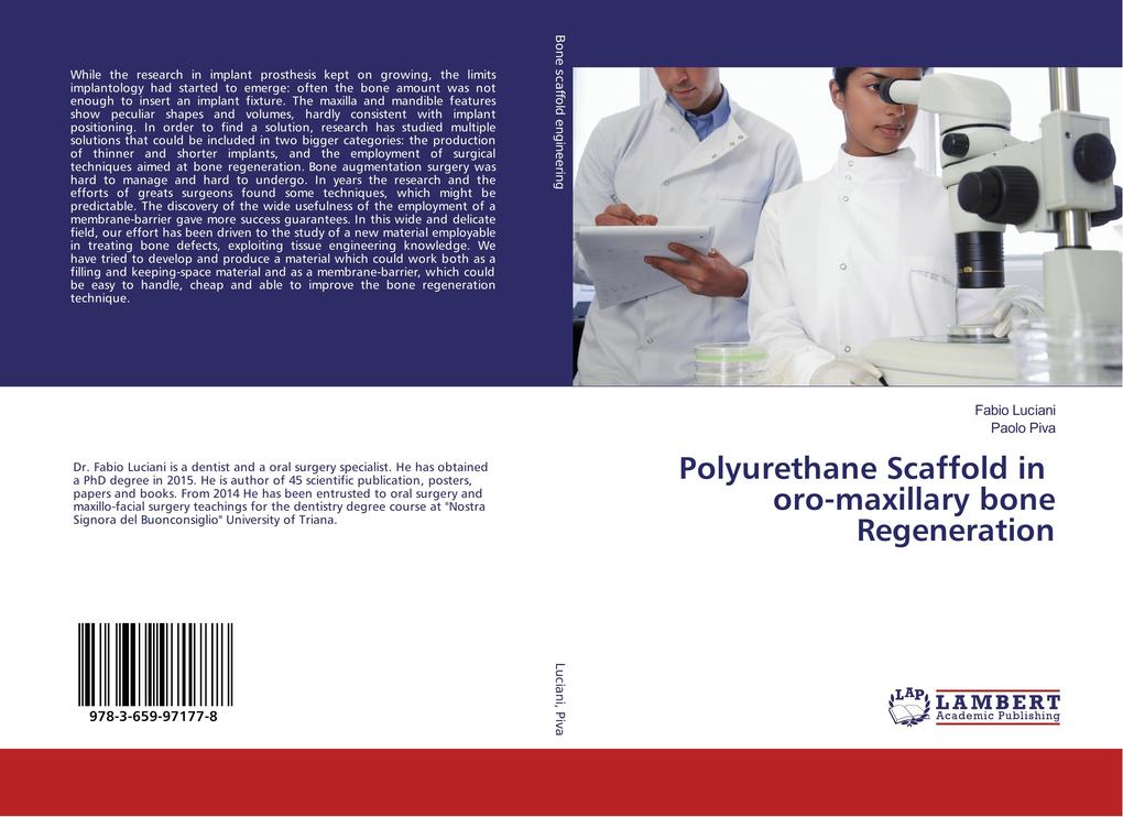 Polyurethane Scaffold in oro-maxillary bone Regeneration