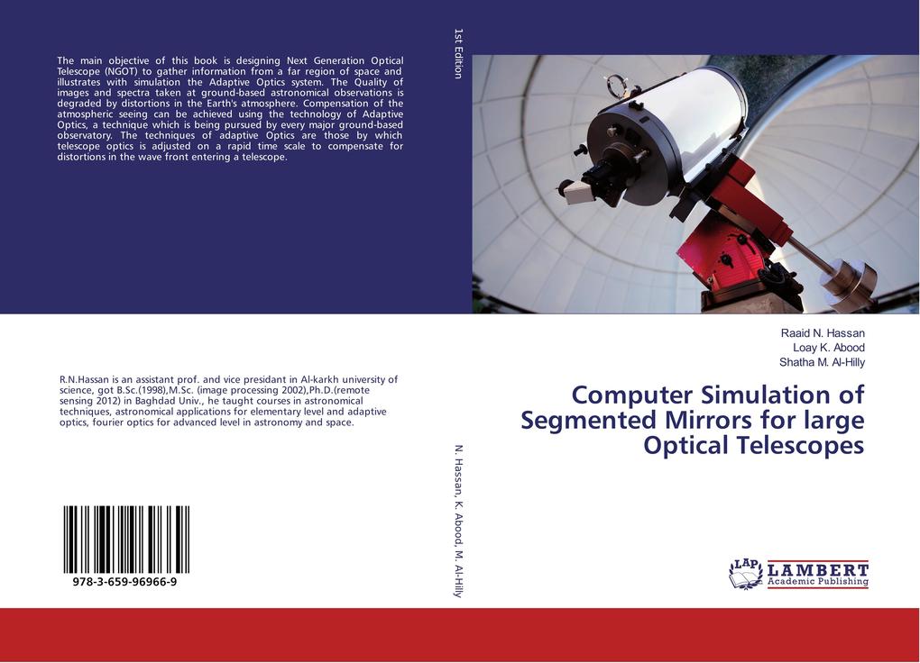 Computer Simulation of Segmented Mirrors for large Optical Telescopes
