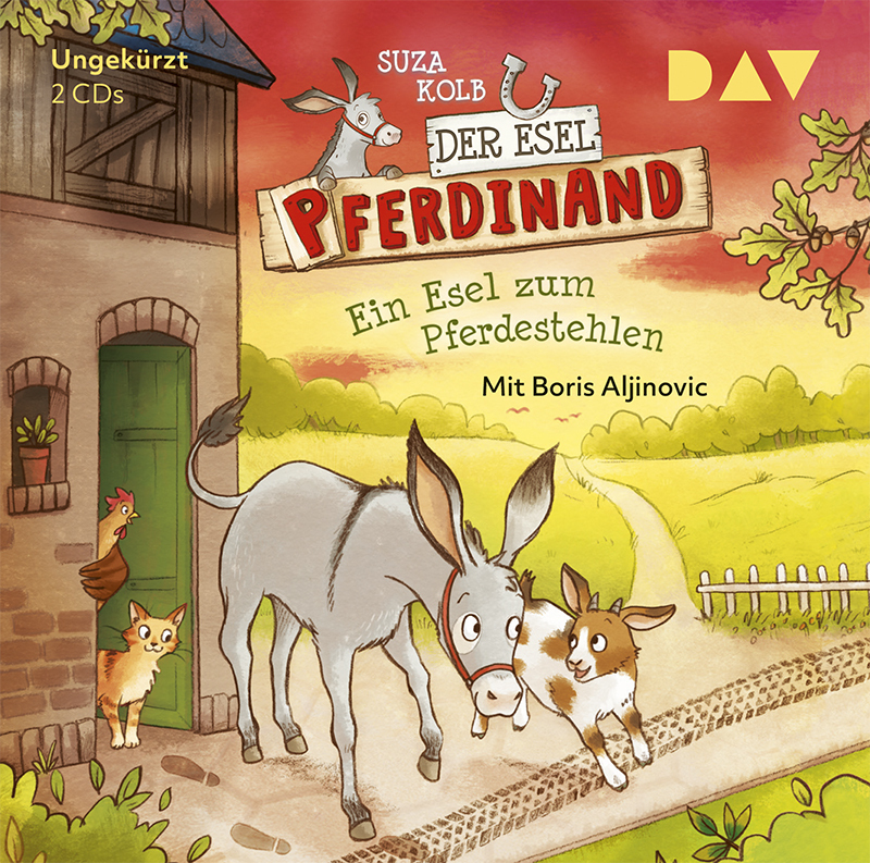 Der Esel Pferdinand - Ein Esel zum Pferdestehlen 2 Audio-CDs