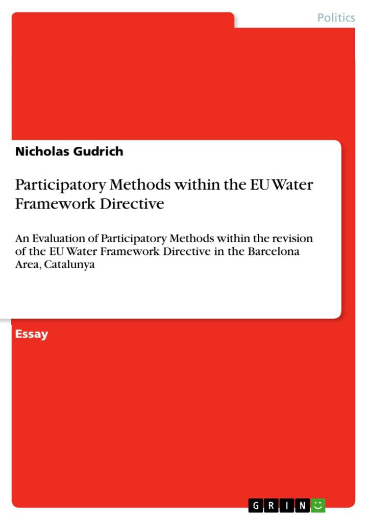 Participatory Methods within the EU Water Framework Directive