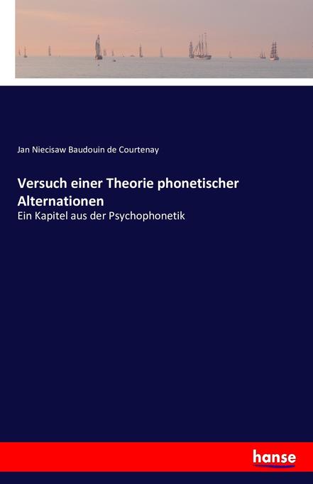 Image of Versuch einer Theorie phonetischer Alternationen