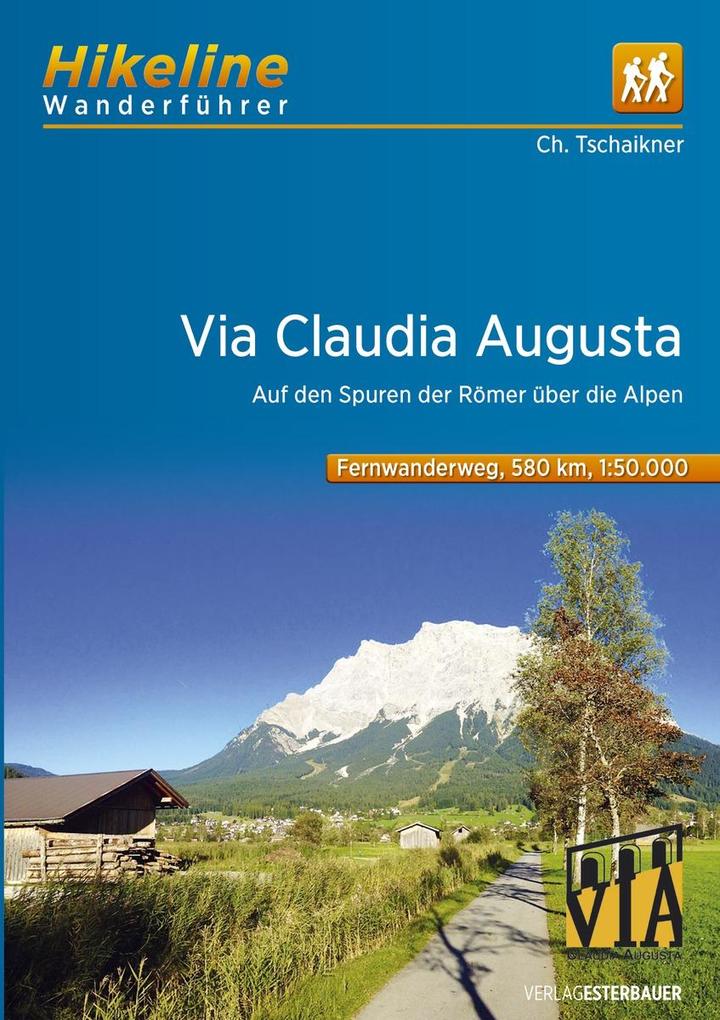 Hikeline Wanderführer Via Claudia Augusta