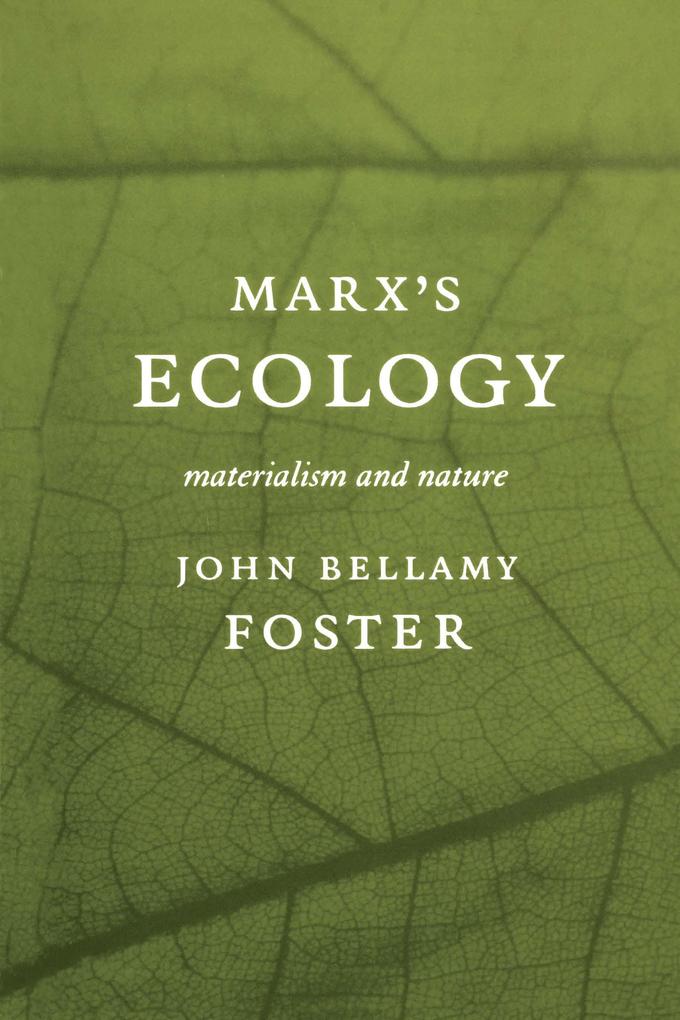 Marx‘s Ecology