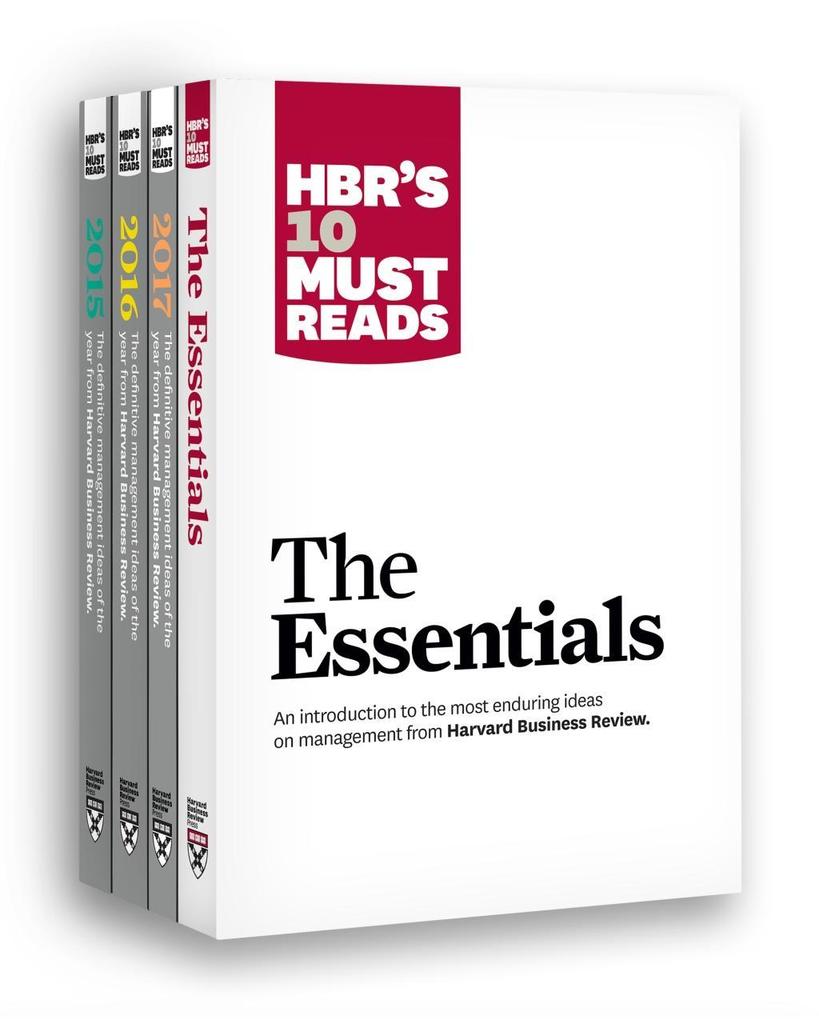 HBR‘s 10 Must Reads Big Business Ideas Collection (2015-2017 plus The Essentials) (4 Books) (HBR‘s 10 Must Reads)