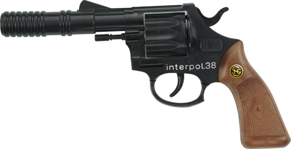 J.G. Schrödel - Interpol 38 12-Schuss Pistole. Knalllautstärke: 125 db