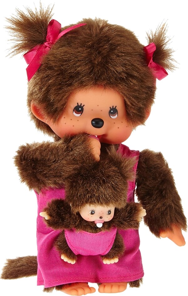 Monchhichi Mother Care Pink Girl ca. 20 cm