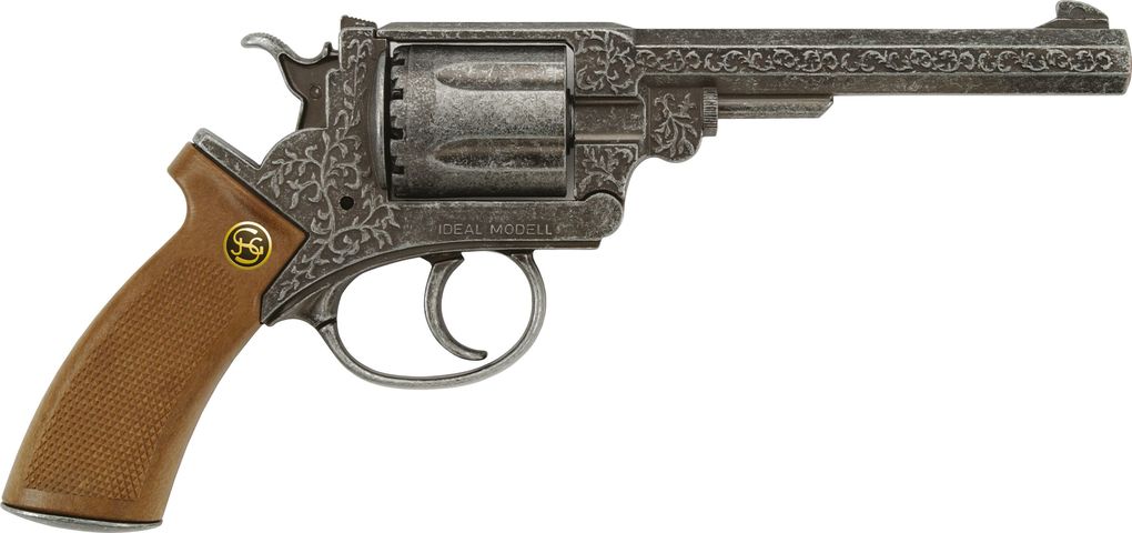 J.G. Schrödel - Adams antik 12-Schuss Pistole. Knalllautstärke: 125 db